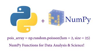 Python - NumPy Functions for Data Analysis &amp; Science!