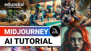 ✅  - Introduction to Midjourney - What is Midjourney | Midjourney AI Tutorial | Learn How To Use Midjourney Under 10 Minutes | Edureka