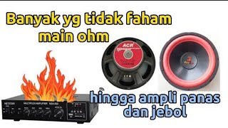 Download lagu Sambung Speaker Main Ohm pada Amplifier Yg Bagus Dan Ideal mp3 Download lagu Sambung Speaker Main Ohm pada Amplifier Yg Bagus Dan Ideal mp3