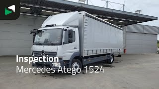 Mercedes-Benz Atego 1524 4X2 15tonner curtainsides Automatic Cruise control Eu curtainsider truck | Image 4 - Autoline