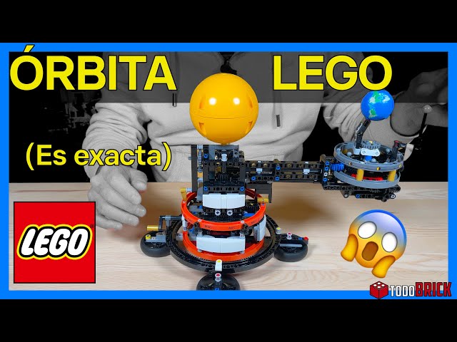 Vídeo relacionado con LEGO Technic Planeta Tierra y Luna en Órbita Juguete de Astronomía y Sistema Solar, Regalo del Espacio para Niños y Niñas de 10 Años o Más, Juego Educativo de Planetas 42179