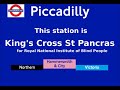 Piccadilly Line London Underground Julie Berry Announcements
