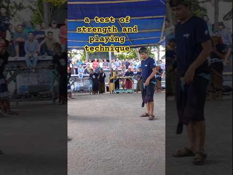 This is the Indonesian Lombok Iron Spinning Top Game that is currently viral #shorts  #martialarts