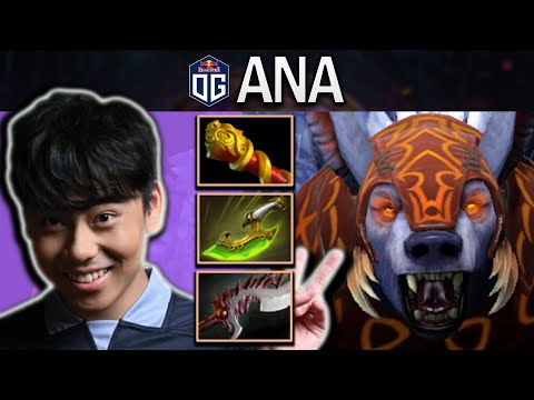 OG.ANA SMURF URSA WITH SWIFT BLINK & MKB - DOTA 2 7.30 GAMEPLAY