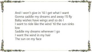 Lila McCann - Saddle My Dreams Lyrics