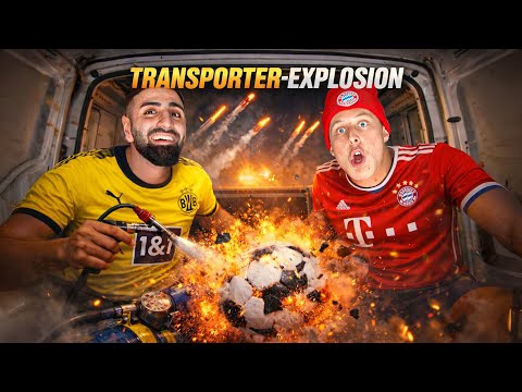 Jordan & Semih ZERSTÖREN TRANSPORTER (Schaden)