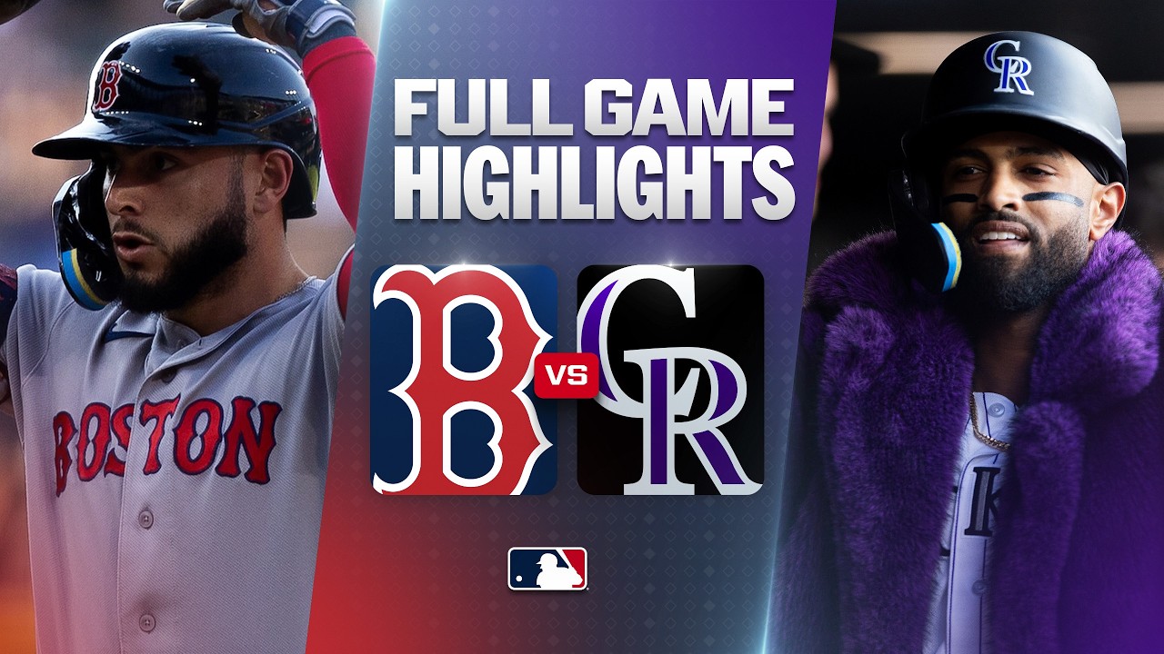 6월24일 보스턴 콜로라도 MLB 하이라이트