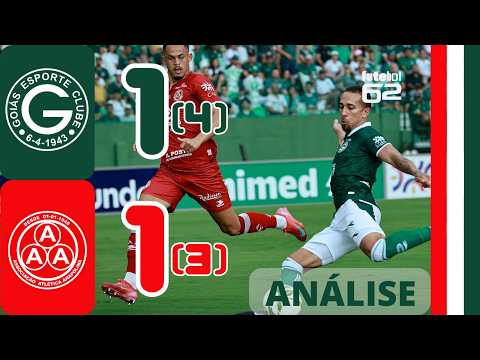 Goiás 1(4) x (3)1 Anapolina - Análise do jogo pelo Futebol62