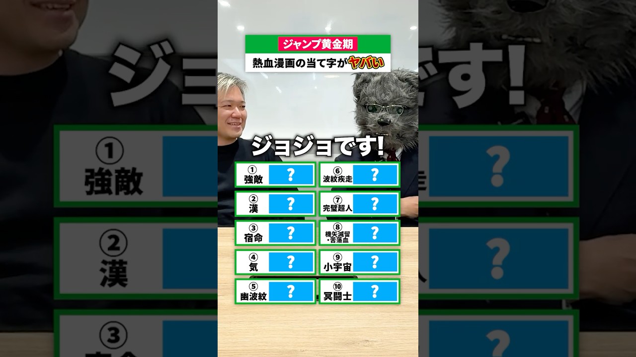 【ジャンプ黄金期】昔の熱血漫画の“当て字”がヤバすぎる📚 #shprts #マンガ #懐かしい #少年漫画 #少年ジャンプ