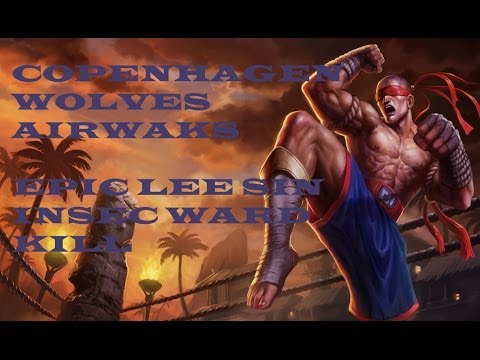 CW Airwaks Epic Lee Sin Insec ward kick - SHC vs CW - EU LCS Summer Split 2014