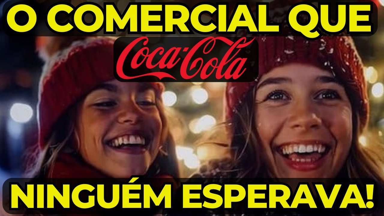 Coca Cola usa IA no Natal e o Resultado é… Perturbador Entenda