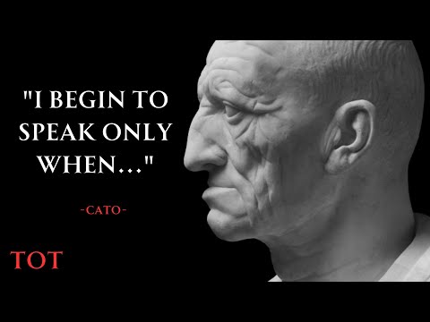 Cato The Roman Stoic⎥40 Quotes from Cato you have to hear before you die