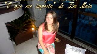 preview picture of video 'Gilmara Targino cantando O que me importa de Tim Maia'