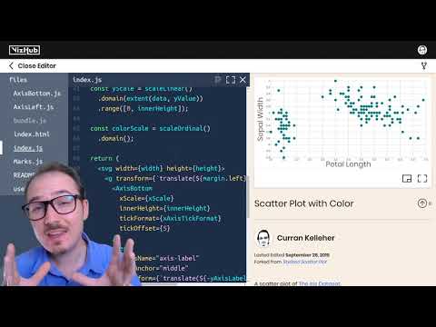 Datavis 2020 Episode 33 - Scatter Plot with Color