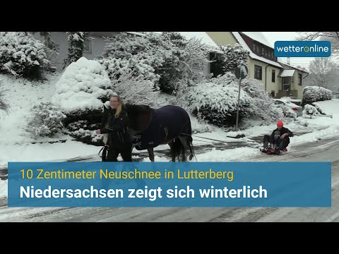 10 Zentimeter Neuschnee in kurzer Zeit