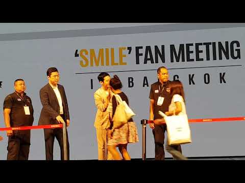 Jung Hae In 'Smile' Fan Meeting in Bangkok 180602