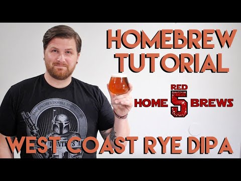 Homebrew Tutorial: Grain to Glass West Coast Rye IPA