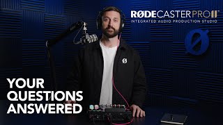 Video thumbnail for RØDECaster Pro II: Answering Your FAQs by RØDE