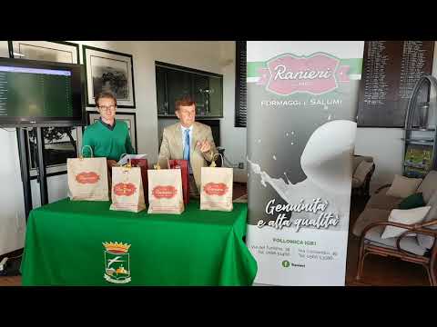 Premiazione RANIERI SALUMI&FORMAGGI GOLF CUP - G.C.Punta Ala 28.09.2019