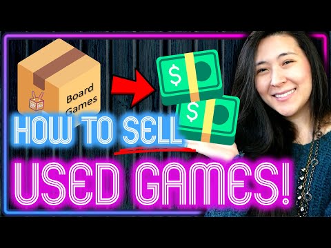 How to SELL your USED Board Games! 💸 | Getting into Gaming #4 👩🏻‍🏫