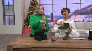 Koolaburra by UGG Suede Tassel Mini Boots - Jaelyn on QVC