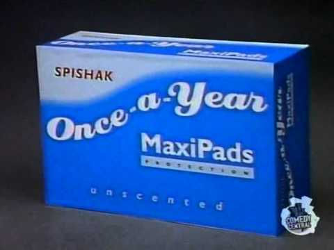 MADtv   Once a Year Maxi Pad Spishak