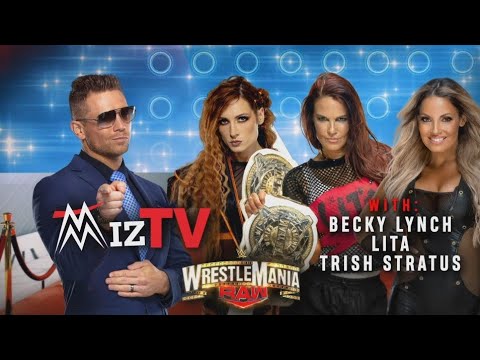 A Miz TV with Becky Lynch, Lita & Trish Stratus (Full Segment)