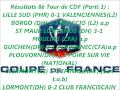 Coupe de France : 8��me Tour : R��sultats (Parti 1.
