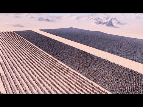 40,000 KNIGHTS vs 10,000 INFANTRY and 5,000 ARCHERS | Ultimate Epic Battle Simulator