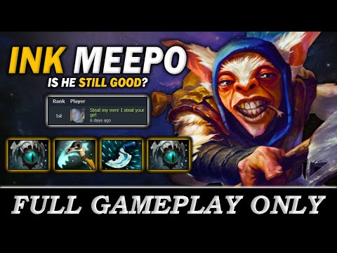 TOP-1 Dotabuff MEEPO INK back to Dota, is he still good? - Full Gameplay Meepo #308