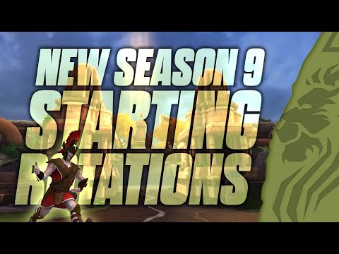 NEW SEASON 9 STARTING ROTATIONS