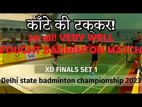 Unforgettable U15 Mixed Doubles Final: Delhi State Badminton Championship 2023 #trickshot