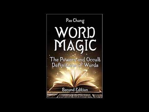 Word Magic book by Pao Chang  - It's not what you think