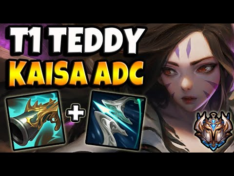 T1 Teddy KAISA ADC vs JINX - Patch 11.5 Korea Challenger ✅