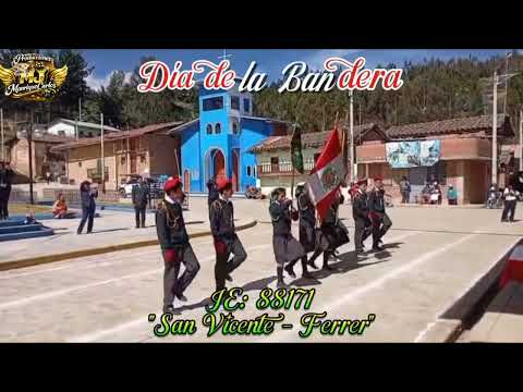 DESFILE ESCOLAR POR EL DÍA DE LA BANDERA/ FERRER / PALLASCA / ÁNCASH 