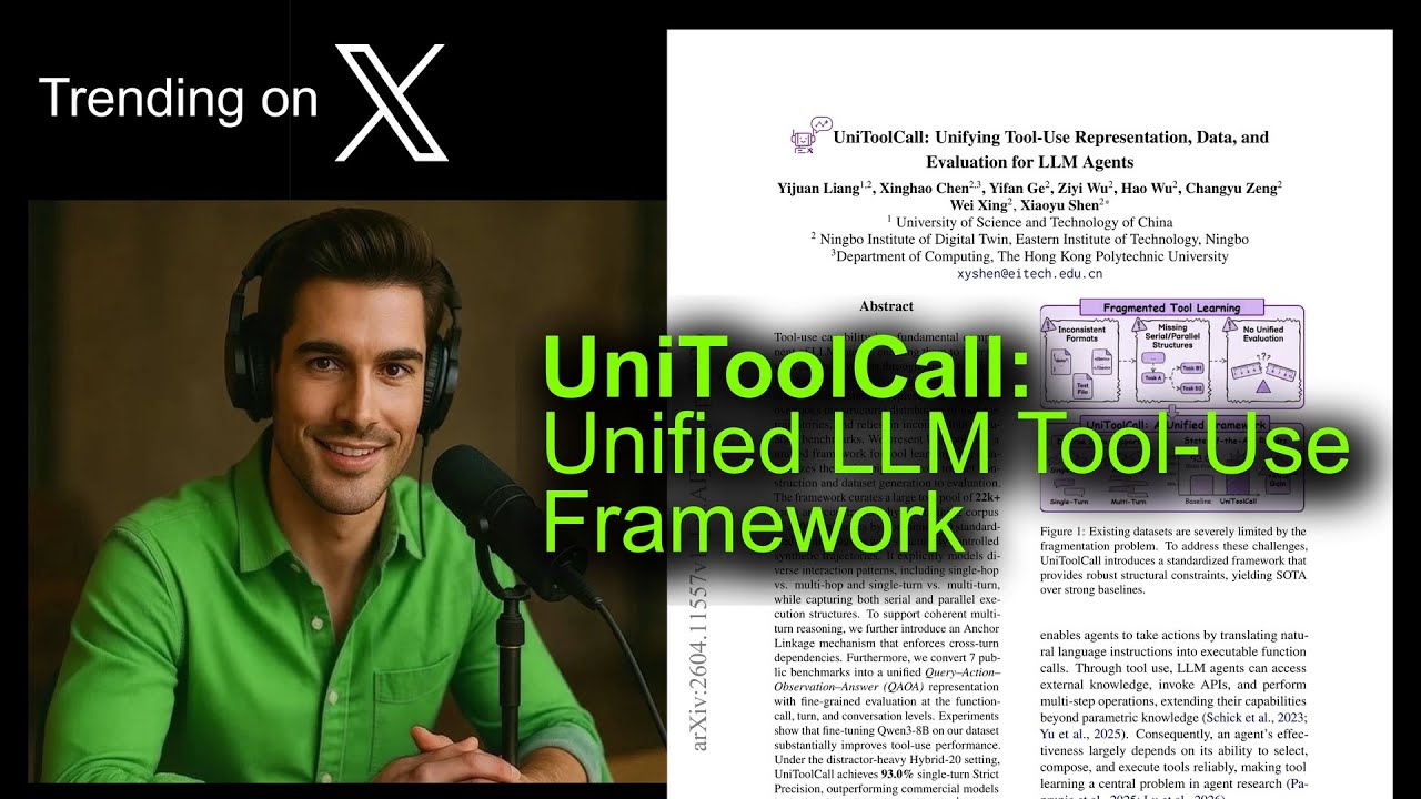 UniToolCall: Unified LLM Tool-Use Framework