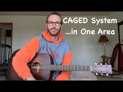 How to Use CAGED in One Area of the Fretboard