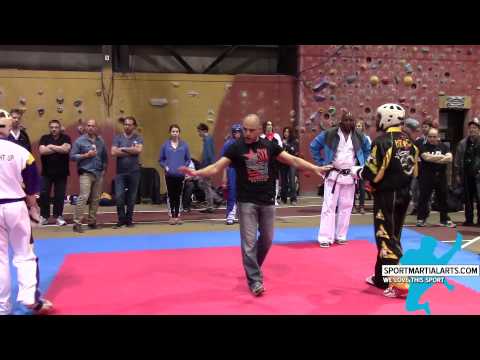 Tyler Hall vs Mathieu Williams - Men's Middleweight Sparring - Quebec Open 2015