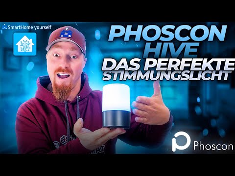 PHOSCON HIVE: Das perfekte STIMMUNGSLICHT | Zigbee + Bluetooth + Akku
