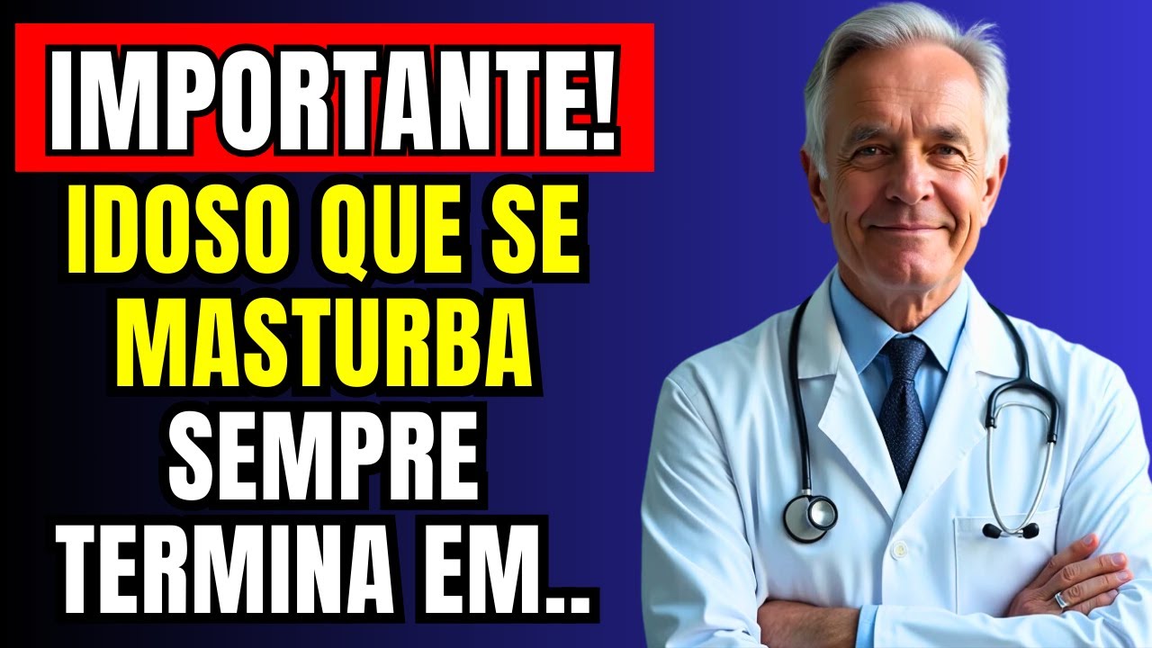 Se você é idoso e se masturba, sinto muito em lhe dizer isso..