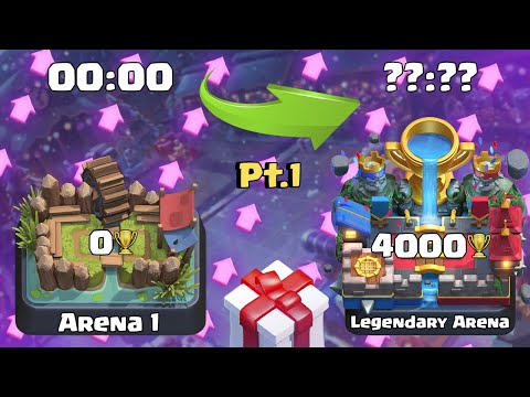 От 0 до 4000 кубков, БЫСТРЕЕ ВСЕХ(pt.1) + РОЗЫГРЫШ Акка @Vanco Vanco ▶ CLASH ROYALE