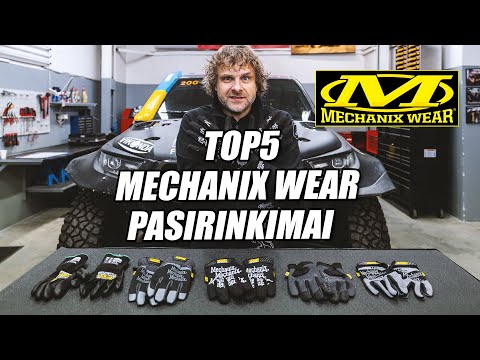 Mechanix Wear Pirštinės Mechanix The Original® Olive Drab XL dydis. Velcro, dirbtinė oda, TrekDry® video