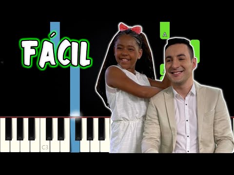 Ele Me Ouve - Sophia Vitória e Leandro Borges | VERSÃO FÁCIL | Piano e Teclado Tutorial