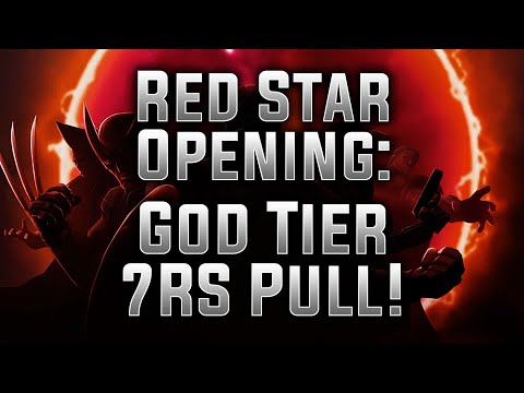 Red Star Opening: God Tier 7RS Pull! - MARVEL Strike Force - MSF