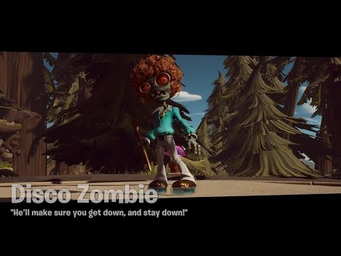 Disco Zombie boss fight Elite (Plants vs zombies Battle for Neighborville)