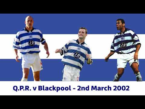 Q.P.R. v Blackpool - 2001/02