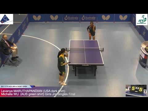 2017 ITTF World Junior Circuit - Australian Junior and Cadet Open - Final day