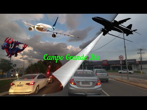 4k - Complete Tour of Campo Grande - Mato Grosso do Sul - Brazil