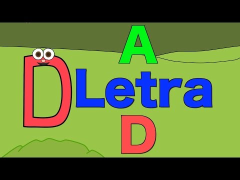 GUGUDADA - O Alfabeto Fonético | A Música da Letra D (animação infantil)