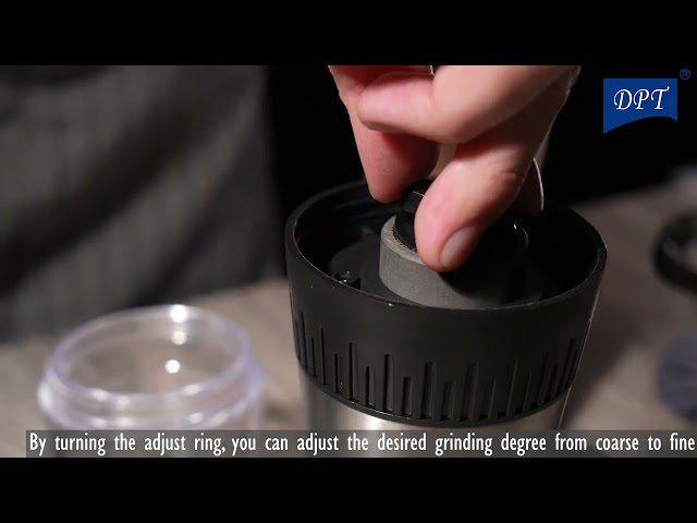 طاحونة قهوة كهربائية 180 مل- سهلة الحمل والشحن، تنظيف سهل، طحن سريع وفعال،ضمان سنتان